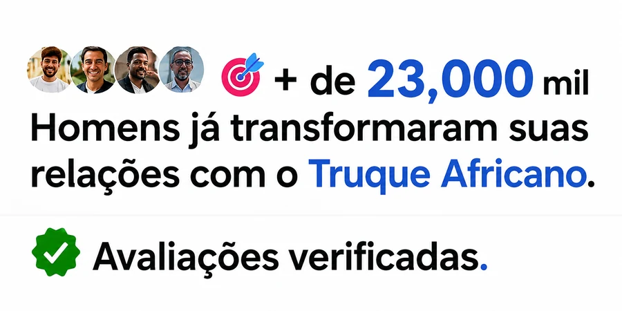+ de 23.000 homens — avaliações verificadas